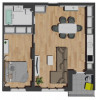 Apartament calitativ, de vanzare cu 2 camere in bloc nou ! thumb 4