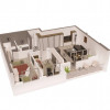 APARTAMENT DE 86 MP LA 5 MINUTE DE VIVO SHOPPING CENTER ! thumb 5