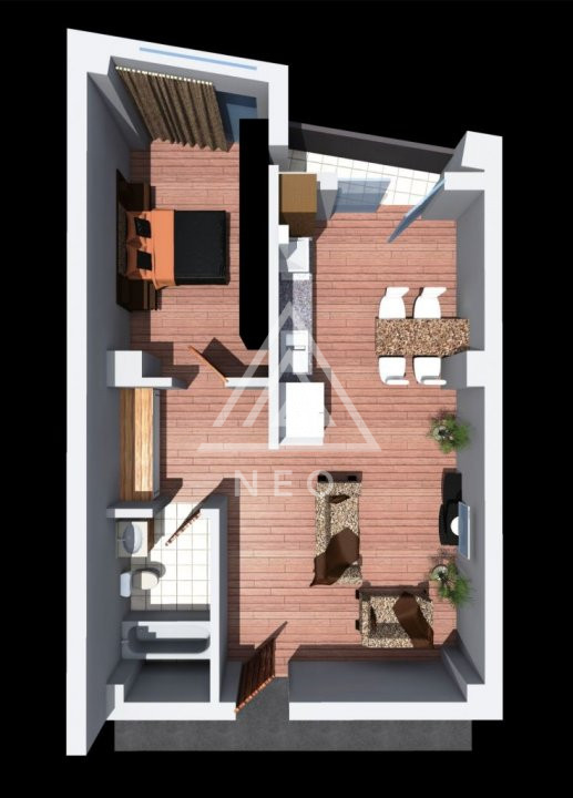 Apartament nou cu 2 camere in bloc 2021 ! 4
