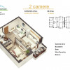 Apartament semifinisat de vanzare thumb 1