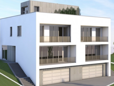 Casa tip duplex de vanzare | 4 camere | garaj si terasa | semifinisat | Borhanci
